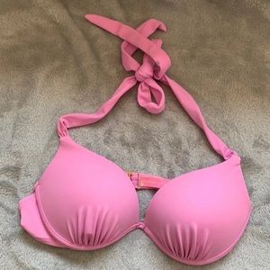 Pink Purple Victoria’s Secret Push Up Bikini Top